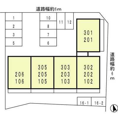 【区画図】 | ル・グラン | ☆神戸市西区　ル・グラン☆