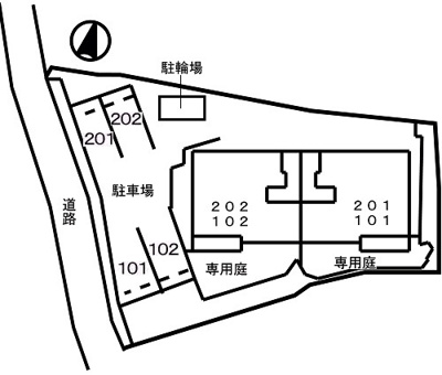 【区画図】 | フリーデンハオス | ☆神戸市垂水区　フリーデンハオス☆
