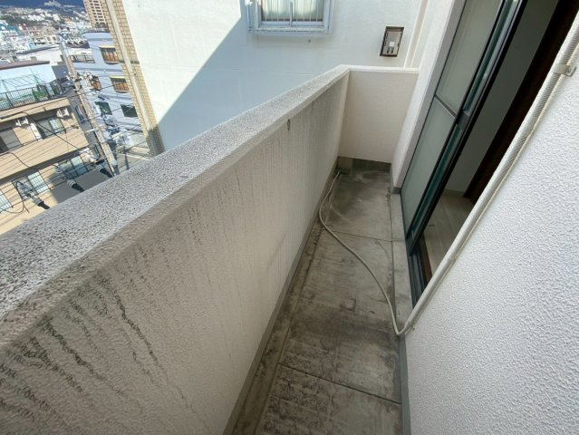 メゾンドグレースのバルコニー