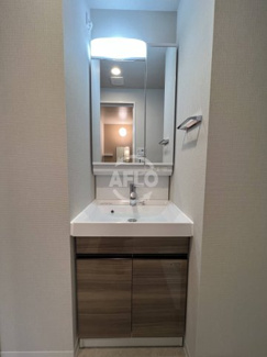 【洗面所】 | エスグランデ難波グランツ | ミラージュパレス難波グランツ　独立洗面所