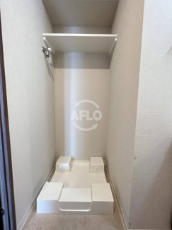 【トイレ】 | エスグランデ難波グランツ | ミラージュパレス難波グランツ　洗濯機置場