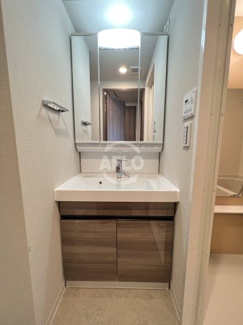 【洗面所】 | エスグランデ難波グランツ | ミラージュパレス難波グランツ　独立洗面所