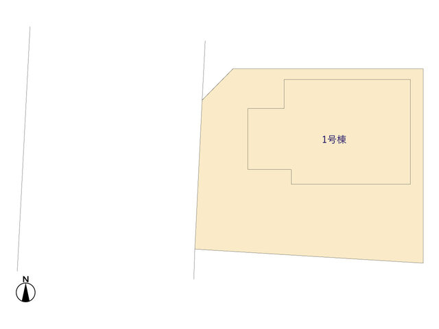 【新築住宅】行田市桜町 全1棟の区画図