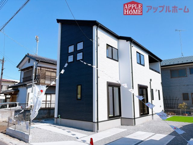 【新築住宅】行田市桜町 全1棟の外観|周辺環境にも恵まれた好立地☆日当たり良好×子育てしやすい環境です！いつでもお気軽にお問合せOKです！TEL「0120-466263」