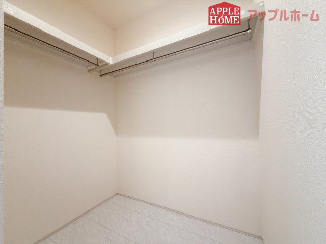 【新築住宅】深谷上野台 第23 全4棟の収納|洗面台横にウォークインクローゼットもございます♪