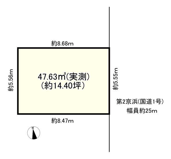 【土地図】 | 中延4丁目売地