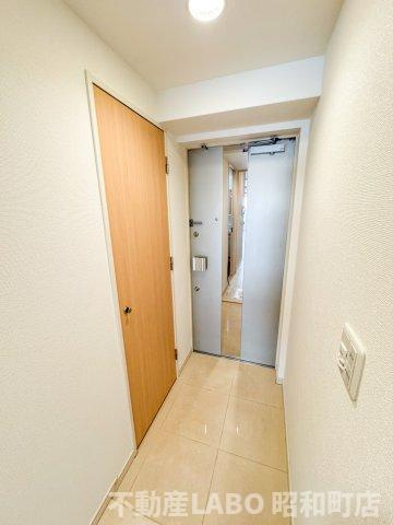 ノステルコート夕陽丘の玄関