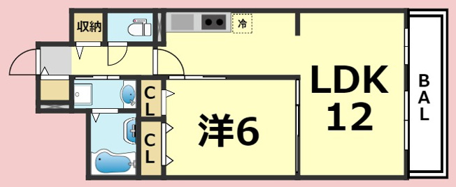 【間取り】 | パルク大西