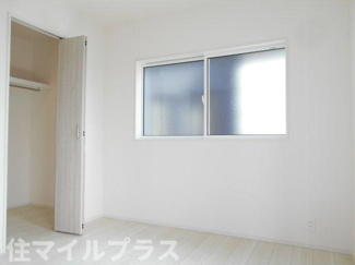 【洋室】 | 郡山市大槻町針生新築一戸建て2棟 | 広々とした洋室です