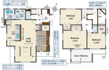 郡山市大槻町針生新築一戸建て2棟の画像