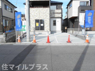 【駐車場】 | 郡山市大槻町針生新築一戸建て2棟 | 駐車場に車を止められます