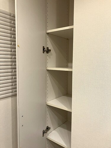 イクサージュ目黒の収納|リネン庫　※内装前
