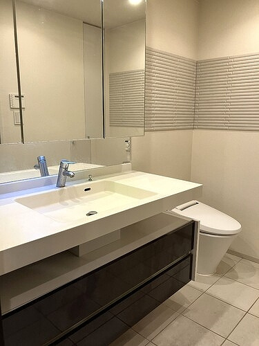 イクサージュ目黒の洗面所|洗面台　※内装前