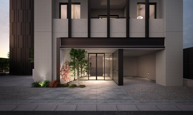 リビオメゾン西麻布のエントランス|清潔なエントランスです