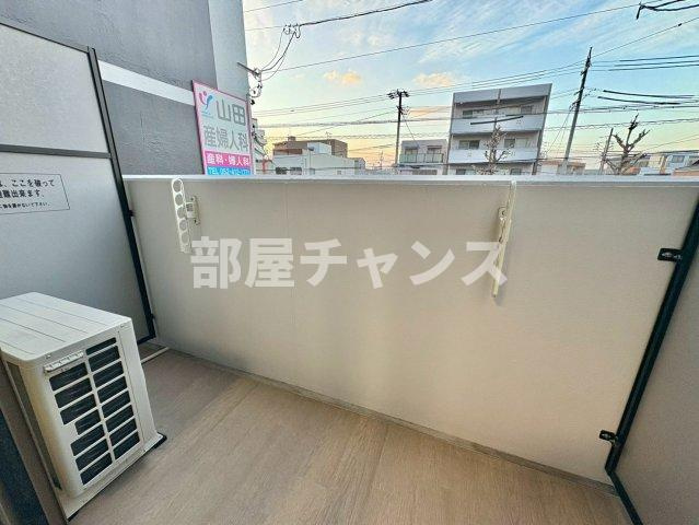 ディアレイシャス名古屋中村公園Ⅱのバルコニー