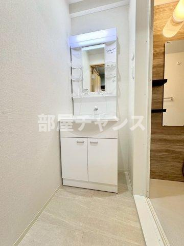 ディアレイシャス名古屋中村公園Ⅱの独立洗面台