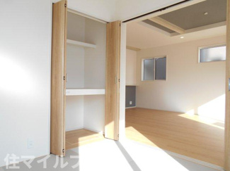 【和室】 | 郡山市大槻町針生新築一戸建て2棟 | 和室ならではの温かな和の空間で寛ぎの時間を過ごせます