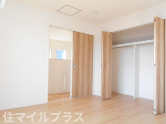 【洋室】 | 郡山市大槻町針生新築一戸建て2棟 | 個人の部屋や寝室として使える洋室です