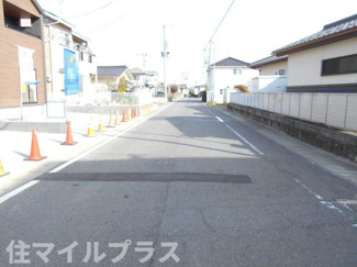 【前面道路含む現地写真】 | 郡山市大槻町針生新築一戸建て2棟 | 前面道路含む現地写真です