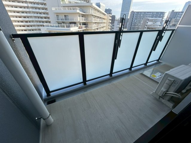 ロイジェント玉川のバルコニー