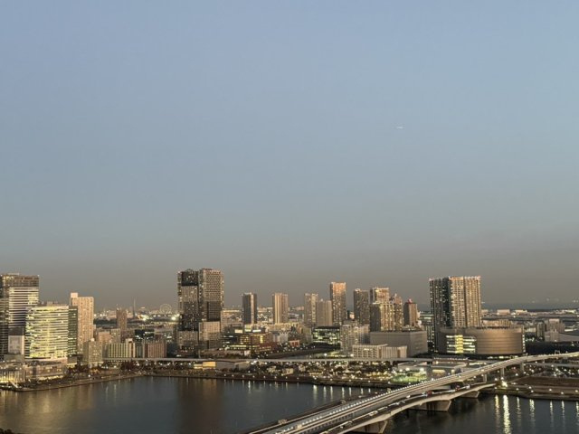 ドゥ・トゥール　WESTの展望|お部屋からの眺望良好、葛西臨海公園の観覧車まで望めます。