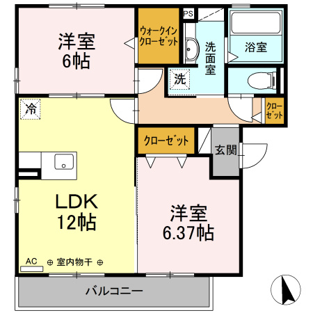アクシスの間取り
