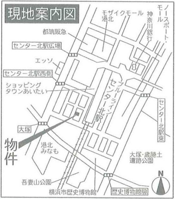 【地図】 | グランドールセンター北