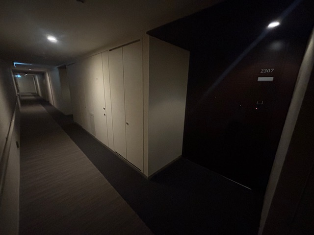 人気の内廊下設計