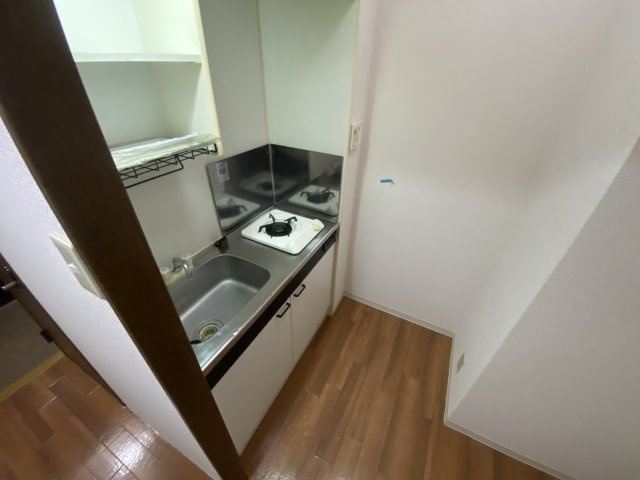 １口ガスコンロ付きのキッチンです！