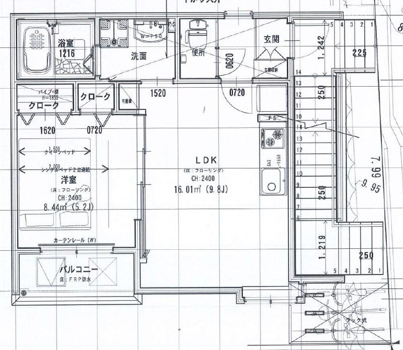 （仮称）住吉東町PJの間取り