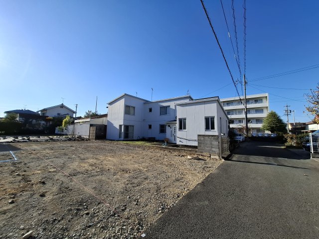 売中古戸建　静岡市葵区上足洗１丁目の前面道路含む現地写真|前面道路は４ｍです！