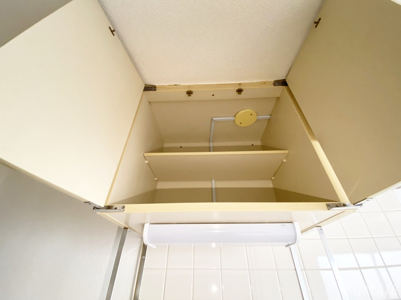 メゾン・ド・アビルテの収納|キッチン上部収納です☆