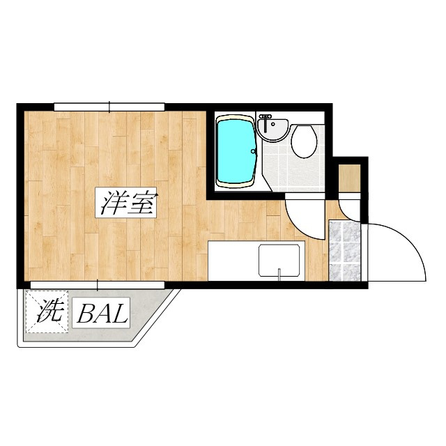 メゾン・ド・アビルテの間取り|間取りです☆