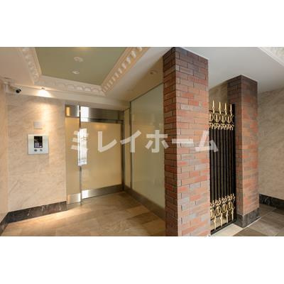 クイーンパレス品川大井のエントランス