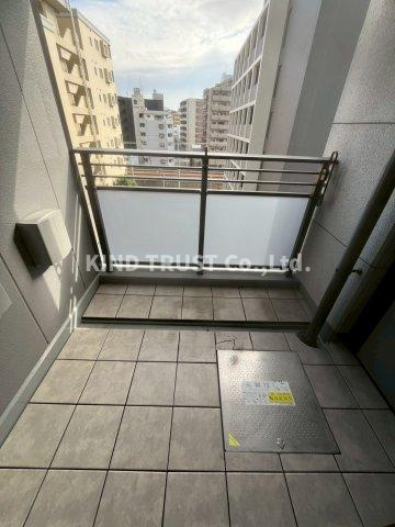 プラウドタワー梅田豊崎のバルコニー|お洗濯にも便利なバルコニー付き