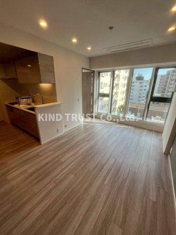 プラウドタワー梅田豊崎の居間・リビング|リビングです