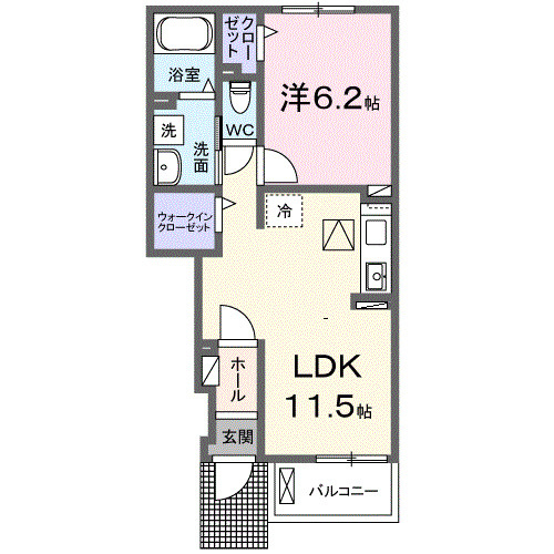 【間取り】 | リアン　フィルＡ