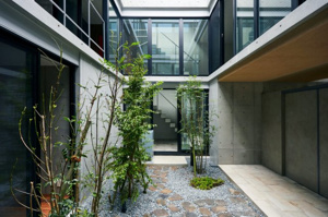 【庭】 | 新築時撮影
光が降り注ぐ中庭とスカイライトが特徴のデザイナーズ邸宅
2世帯住宅や賃貸併用住宅としても利用可能で、多様なライフスタイルに対応します