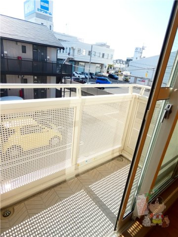 サンパティーク　Ｂのバルコニー