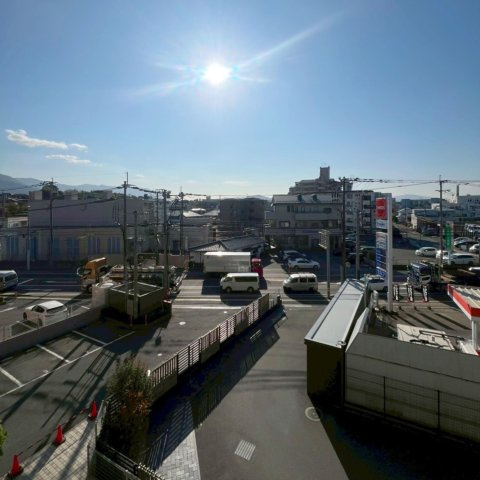 【展望】 | アムール長者原駅前 | 前方に遮るものが無いので、眺望・風通し・日当たりもGOODです♪