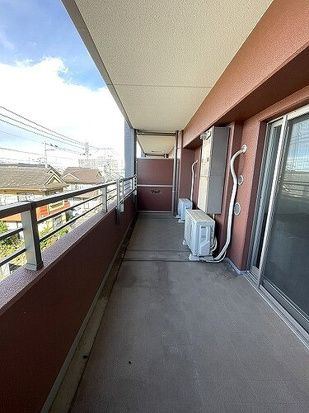ライオンズ田無ウエストプレイスのバルコニー