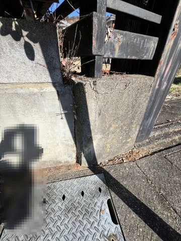 岩窪町土地103坪のその他|南西の角の敷地の印