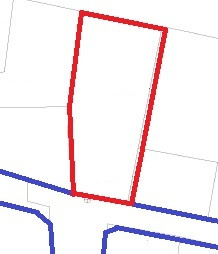 岩窪町土地103坪の土地図