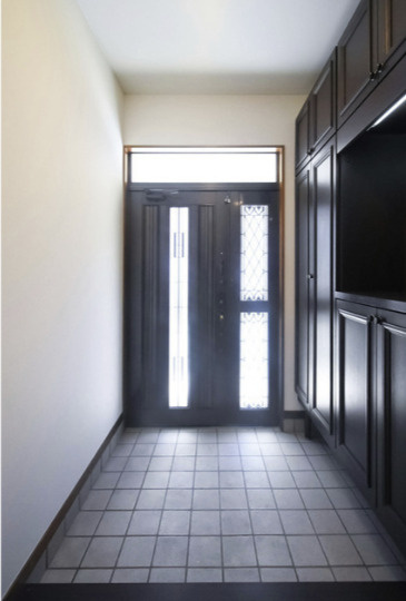 ヒカリハイツの玄関