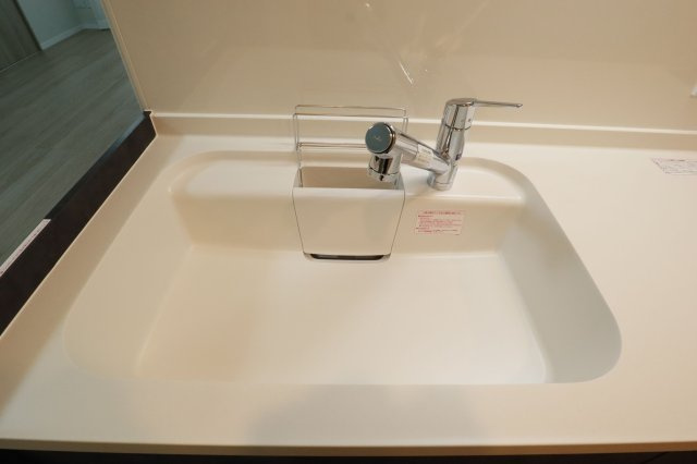 【キッチン】 | エスポワール吉塚 | 洗い物がしやすく汚れが付きにくい素材のシンクです