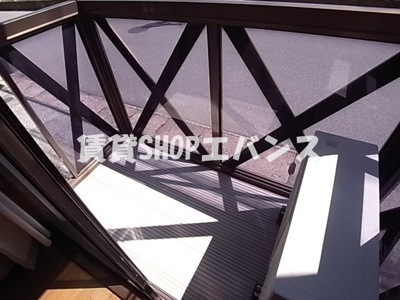 【バルコニー】 | フラワーハイツ | 落ち着いた時間を過ごせるバルコニーです