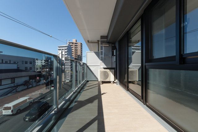 パークホームズ柏あけぼの二丁目のバルコニー|※写真は同タイプ住戸です。