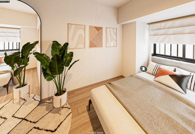 ベルヴュコート柏の洋室|※写真は同タイプ住戸です。