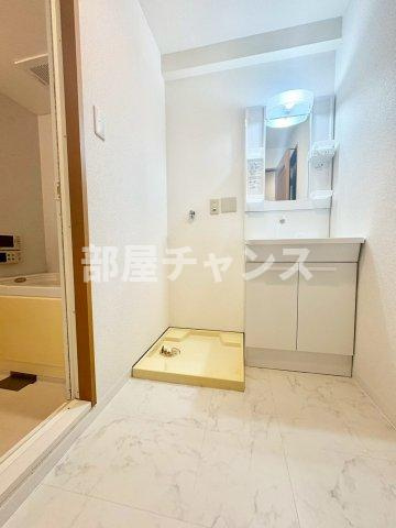 ヴェルジュコートⅠの独立洗面台