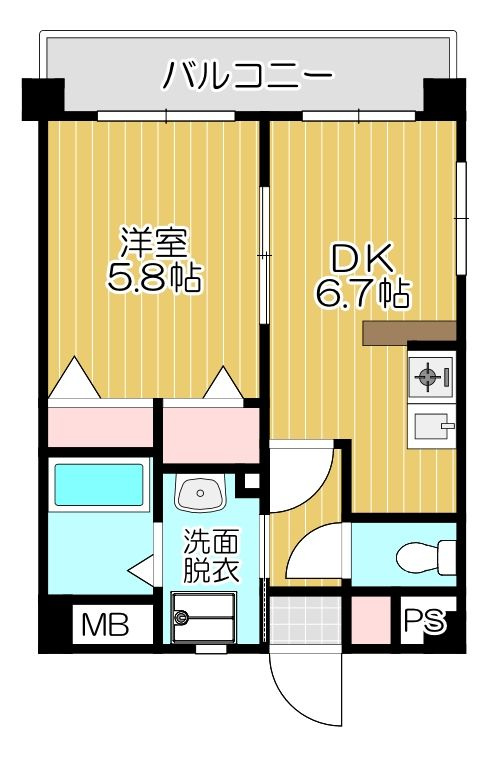 Y’sマンションの間取り